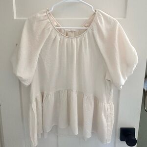 Blu Pepper Beige Blouse